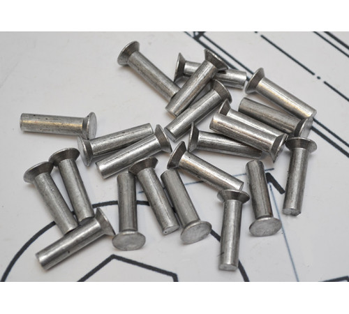 Заклепки Ф8.0 ГОСТ 10300-80, DIN 661 з потайною голівкою