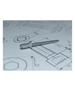 Заклепки нержавеющие DIN 7337 с увеличенным бортиком