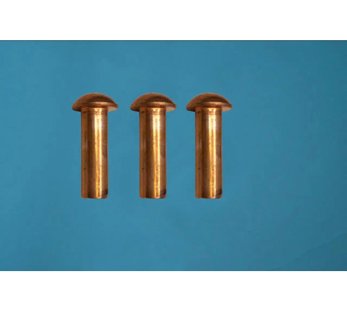 Заклепки під молоток Ф2.5 DIN 660 (мідь)