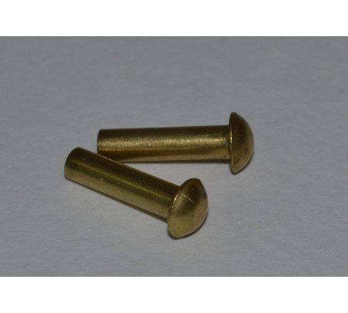 Заклепки под молоток Ф3 DIN 660 (латунь)