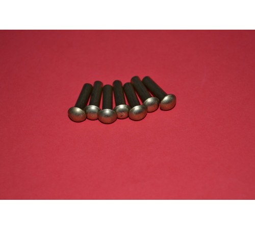 Заклепки под молоток Ф5 DIN 660 (латунь)