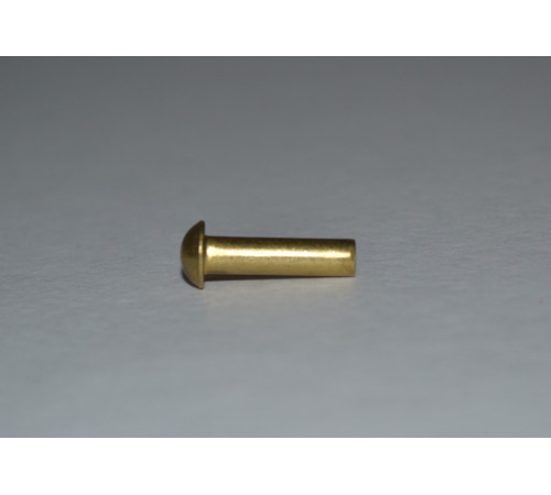 Заклепки под молоток Ф5 DIN 660 (латунь)
