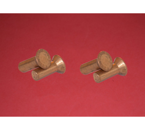 Заклепки під молоток з потайною голівкою Ф4 DIN 661 (мідь)