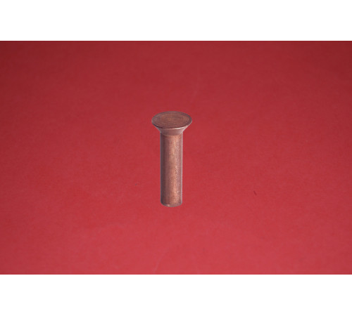 Заклепки під молоток з потайною голівкою Ф4 DIN 661 (мідь)