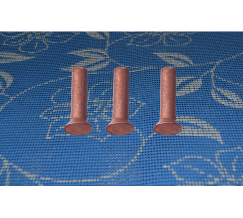 Заклепки під молоток з потайною голівкою Ф4 DIN 661 (мідь)