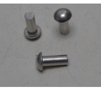 Заклепки под молоток Ф8 с полукруглой головкой DIN 660 (сталь)