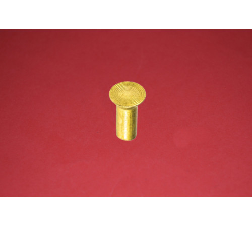 Заклепки під молоток із потайною голівкою Ф2 DIN 661 (латунь)