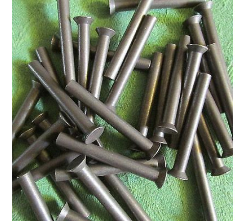 Заклепки з потайною голівкою Ф10 DIN 661 (сталь)