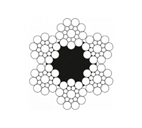 Канат (трос) сталевий ГОСТ 3077-80 11.5 мм вантажолюдський (ціна вказана за 1 метр)