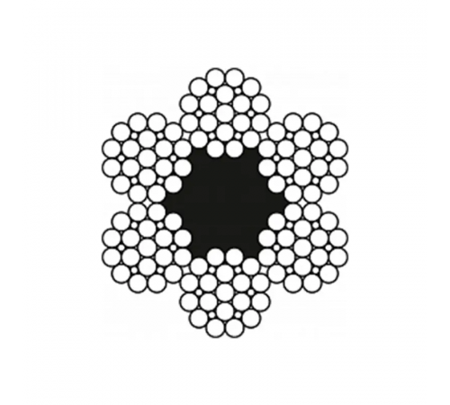 Канат (трос) сталевий ГОСТ 7665-80 22.5 мм (ціна вказана за 1 метр)