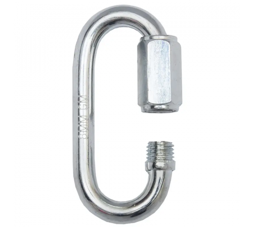 Карабін овальний рапід з гвинтовою муфтою DIN 5299 3.5 мм