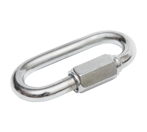 Карабін овальний рапід з гвинтовою муфтою DIN 5299 14 мм Карабін овальний рапід з гвинтовою муфтою DIN 5299 14 мм