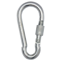 Карабин пожарный с винтовым замком DIN 5299D