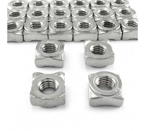 Квадратна гайка М8 приварна DIN 928