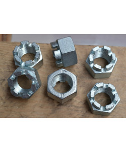 Корончасті гайки: застосування у машинобудуванні