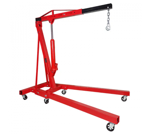 Кран підкатний гідравлічний складний 'жираф' 2 т (04-660037)