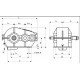 Крановый редуктор Ц2-300-12.5