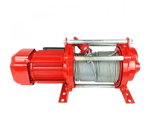 Лебідка електрична канатна KCD 220В POLTEK 0.5/1.0 т, 60 м (04-311016)