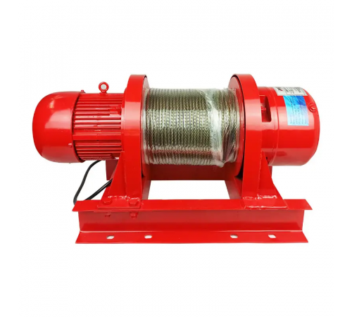 Лебідка електрична канатна KCD 380В POLTEK 1.0/2.0 т, 60 м (04-311020)