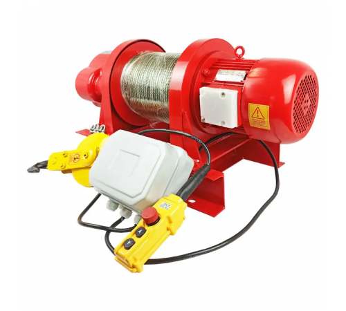 Лебідка електрична канатна KCD 380В POLTEK 2.0/4.0 т, 60 м (04-311022)