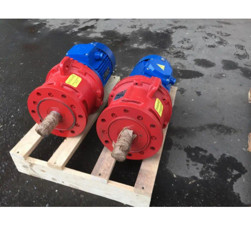 Мотор-редуктор 3МП-50 (1 ступінь, 224 об/хв, АІР160S4)