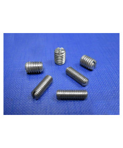 Наставные и накатные винты (DIN 551, 553, 653, 467, 466): регулировка и фиксация механизмов