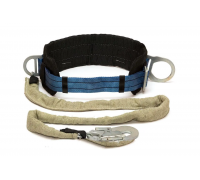 Пояс 2ПБ запобіжний безлямковий зі стропом ланцюговим і малим карабіном (05-120001)