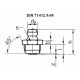 Прес-маслянок прямий DIN 71412A М10х1