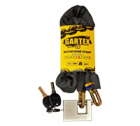 Противоугонная цепь (велозамок) Gartex S1 800x6 мм-003
