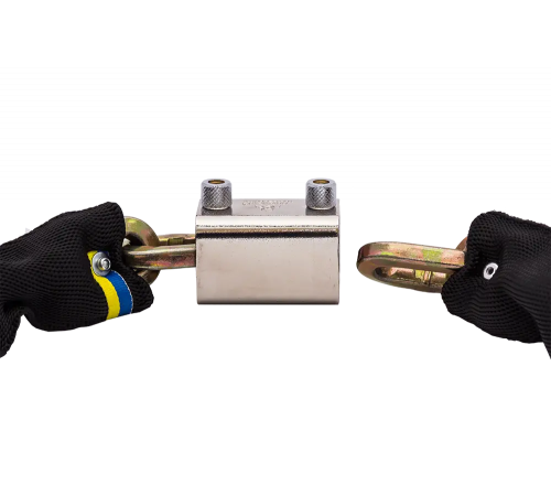 Противоугонная цепь (велозамок) Gartex S2 1200x8 мм-002