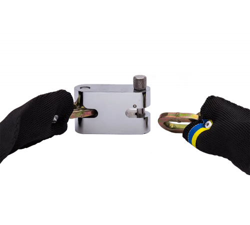 Протиугінний ланцюг (велозамок) Gartex S1 800x6 мм-001