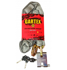 Протиугінний ланцюг (велозамок) Gartex S3 2000x10 мм-007