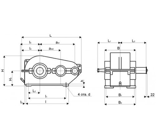 Редуктор РМ-500-8