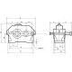 Редуктор цилиндрический 1Ц2У-160-10