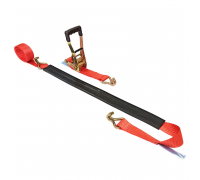 Ремень автовозный KrepZevs PREMIUM (со сварными крюками) 5 т, 1.5 м