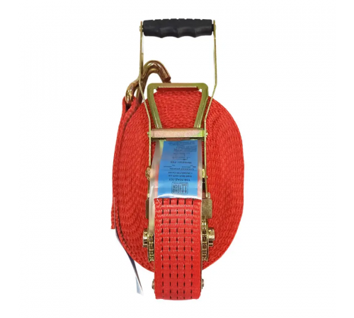 Ремінь стяжний (храповик подовжений) KrepZevs PREMIUM 5 т, 9 м