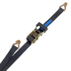 Ремень стяжной KrepZevs STANDARD BLACK 3 т, 10 м (черный)