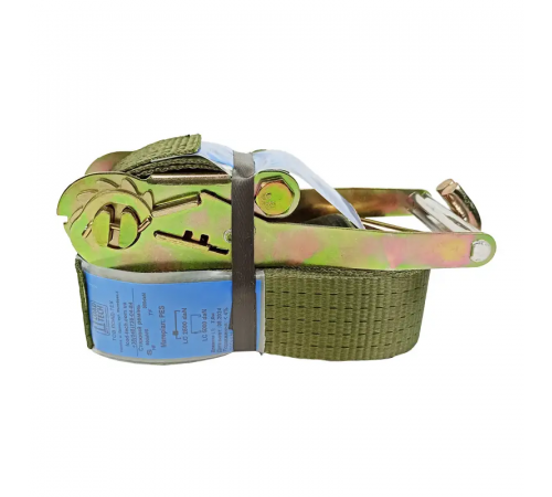 Ремінь стяжний KrepZevs STANDARD ХАКІ 5 т, 8.5 м