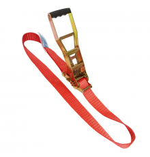 Ремень стяжной кольцевой (храповик удлиненный) KrepZevs PREMIUM 5 т, 2 м