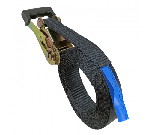 Ремень стяжной кольцевой KrepZevs STANDARD BLACK 3 т, 6.5 м (черный)