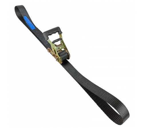 Ремень стяжной кольцевой KrepZevs STANDARD BLACK 3 т, 9 м (черный)