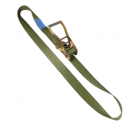 Ремень стяжной кольцевой KrepZevs STANDARD ХАКИ 5 т, 2.5 м