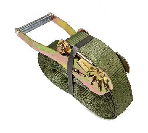 Ремінь стяжний кільцевий KrepZevs STANDARD ХАКІ 5 т, 8.5 м