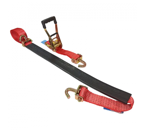 Ремінь автовозний KrepZevs PREMIUM (з поворотними гаками) 5 т, 2.6 м