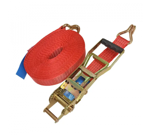 Ремінь стяжний (храповик подовжений) KrepZevs PREMIUM 5 т, 12.5 м