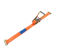 Ремень стяжной KrepZevs STANDARD 5 т, 2 м (с зацепами)