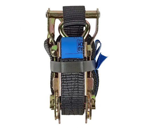 Ремень стяжной KrepZevs STANDARD BLACK 1.5 т, 15 м (черный)