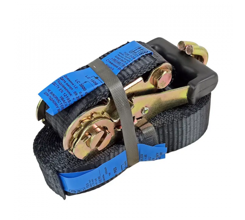 Ремень стяжной KrepZevs STANDARD BLACK 3 т, 11.5 м (черный)