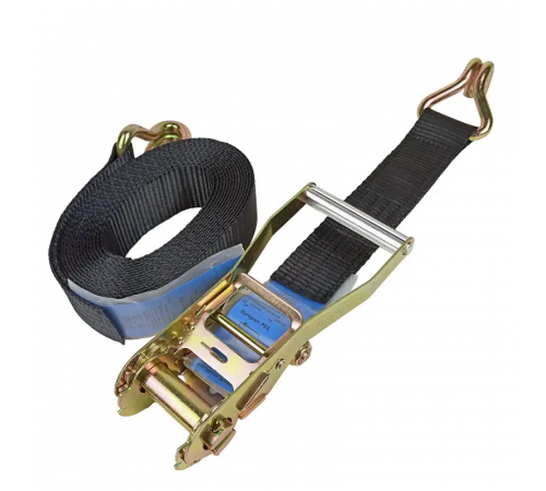 Ремень стяжной KrepZevs STANDARD BLACK 5 т, 12 м (черный)