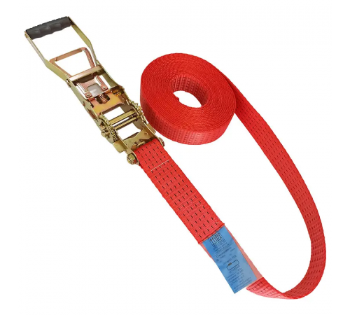 Ремінь стяжний кільцевий (храповик подовжений) KrepZevs PREMIUM 5 т, 4 м